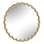 Cerrito - Round Mirror - Burnished Ivory