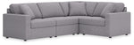 Modmax - L-Shaped Sectional - Granite