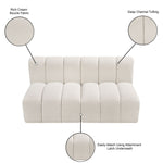 Arc - Boucle Fabric 2 Seats Modular Sofa