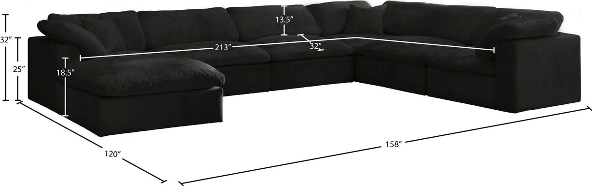Cozy - 7 Piece Modular Sectional