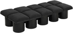 Pavilion - 10 Piece Modular Bench With Black Base