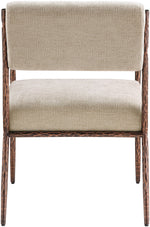 Bastille - Upholstered Dining Arm Chair (Set of 2) - Bronze Frame