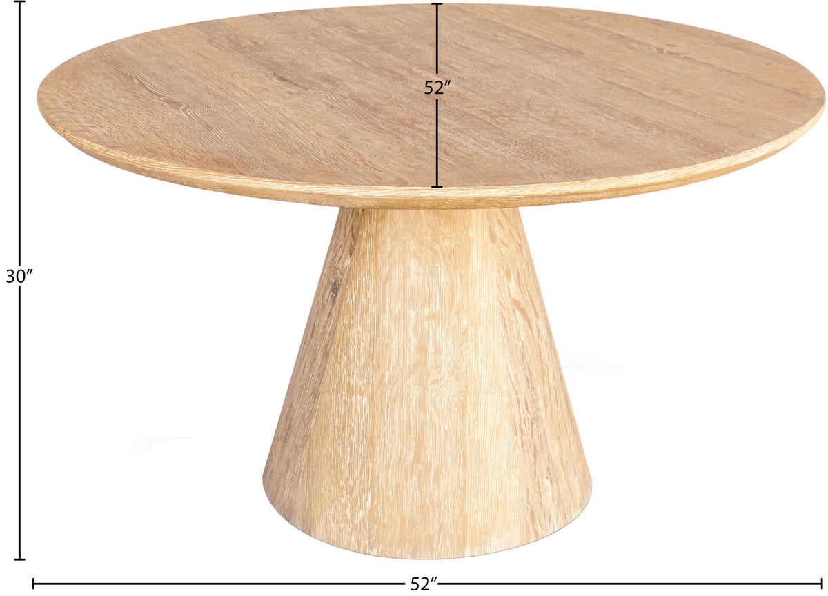 Linette - Dining Table - White Oak