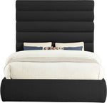 Adam - Boucle Fabric Bed With 70.5" Headboard