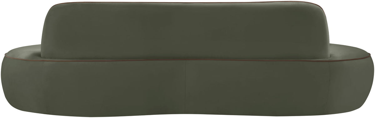 Swerve - Velvet 101" Upholstered Sofa