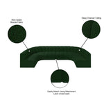 Arc - Boucle Fabric 8 Piece Modular Sofa