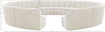 Infinity - 12 Piece Boucle Modular Sectional