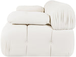 Orin - Velvet Performance Fabric Upholstered 2 Piece Modular Sofa