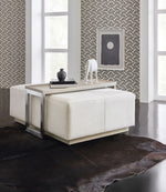 Melange - Bridged Cocktail Table - Beige