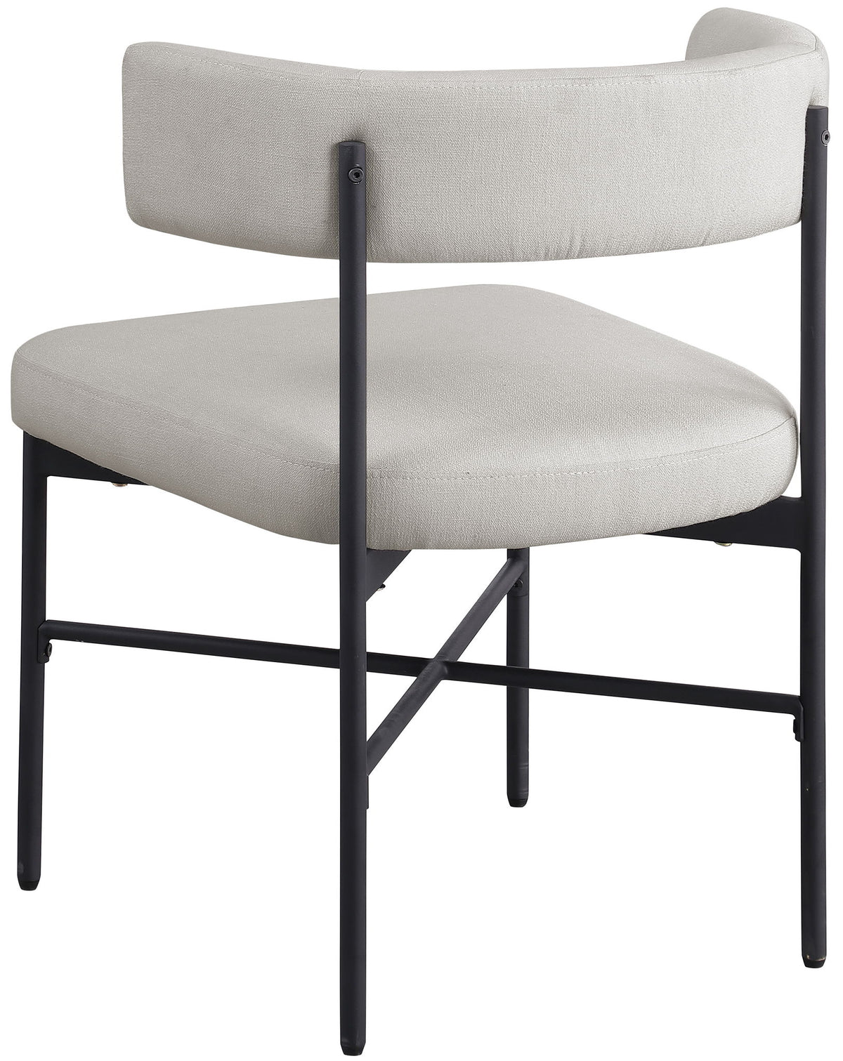 Rivage - Durable Dining Chair With Black Frame (Set of 2)