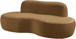Swerve - Velvet 77" Upholstered Loveseat