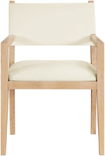 Avon - Vegan Leather Dining Arm Chair