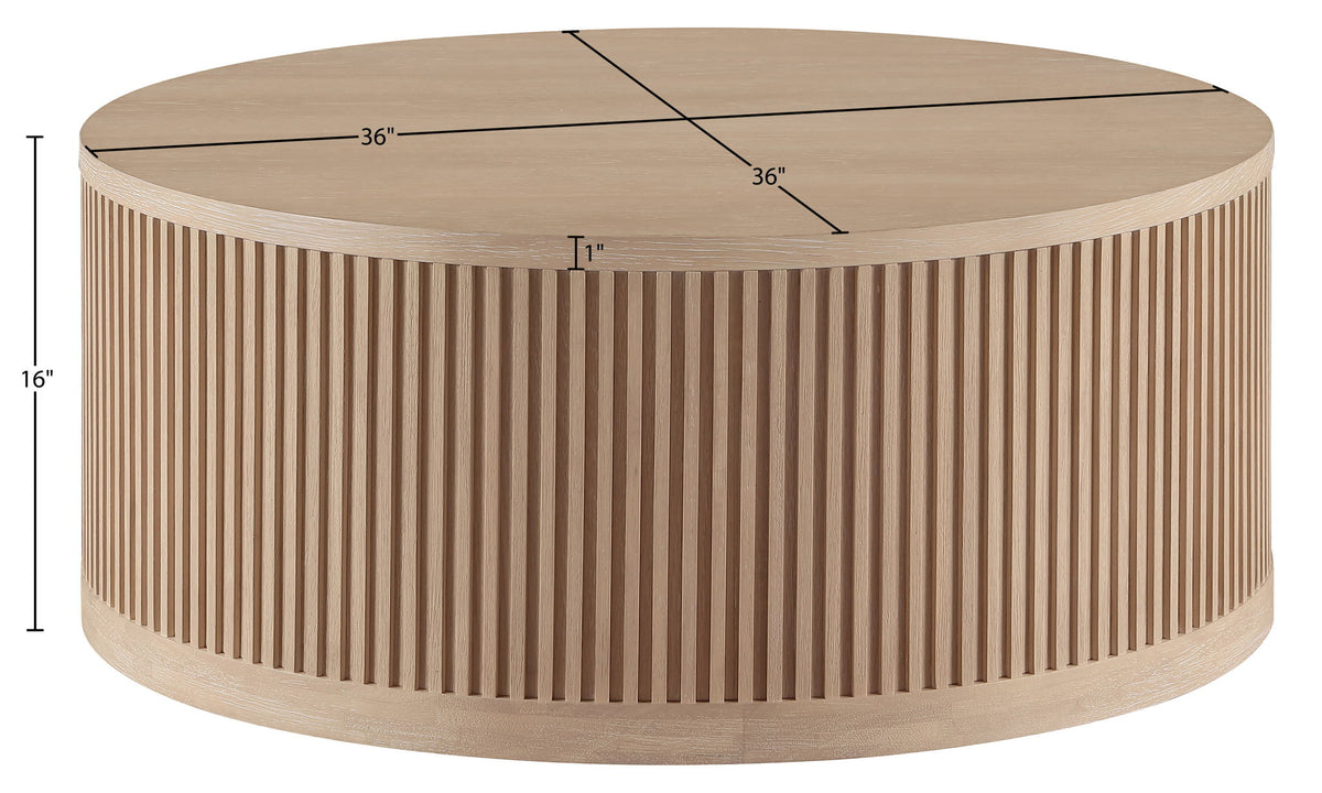 Madera - Oak Veneer And Solid Wood Table