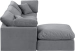 Indulge - Velvet 4 Piece Modular Sectional With Chaise
