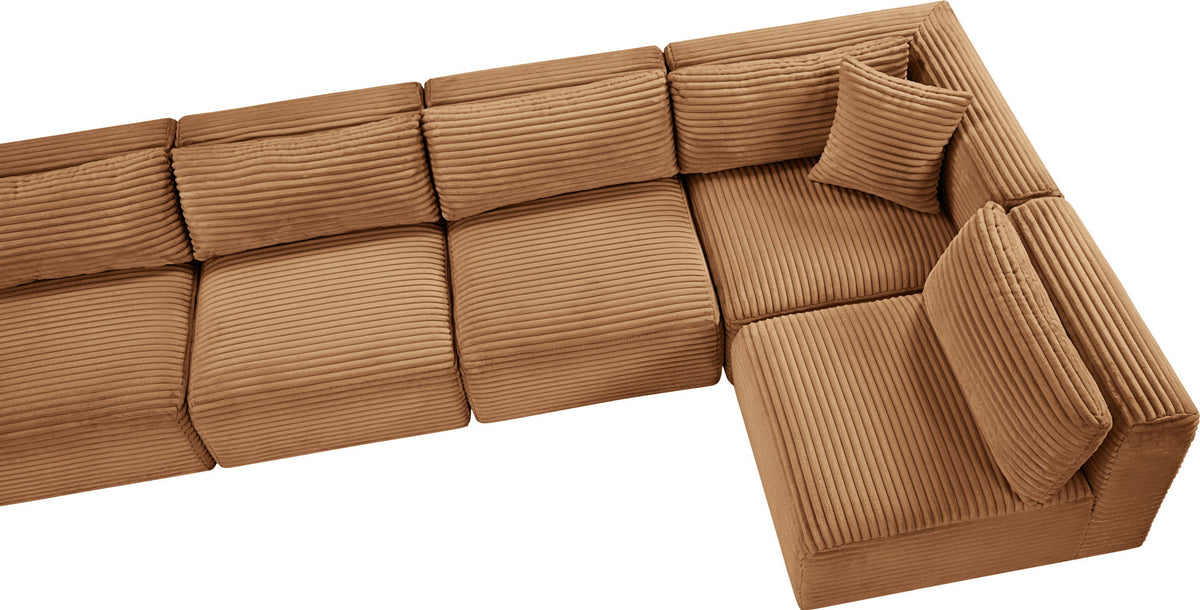 Shaggy - Fabric 9 Piece Modular Sectional