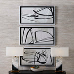 Jargon - Wall Art (Set of 3) - Black / White