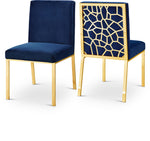 Opal - Dining Chair with Gold Legs (Set of 2)