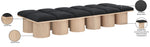 Pavilion - 12 Piece Modular Bench With Natural Base