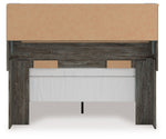 Frandern - Bookcase Panel Bed
