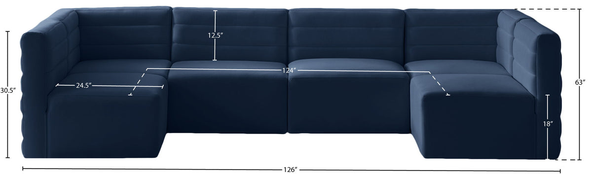 Quincy - 6 Piece Modular Sectional