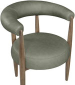 Sable - Vegan Leather Upholstered Dining Chair (Set of 2) - Brown Base
