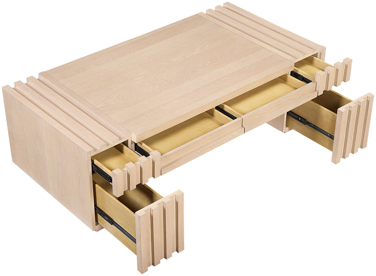 Stanton - Oak Veneer And Solid Wood Table