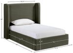 Kendall - Velvet Upholstered Bed