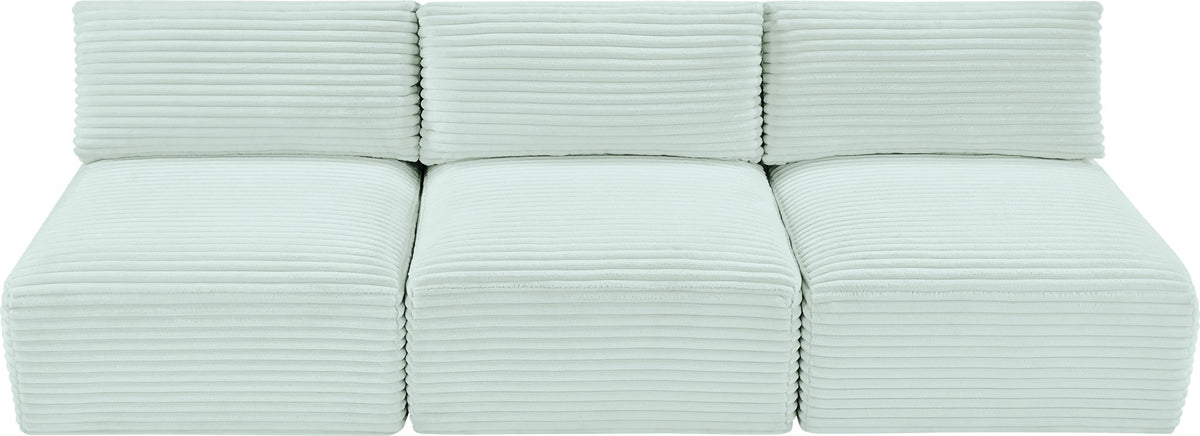 Shaggy - 3 Seat Modular Armless Sofa