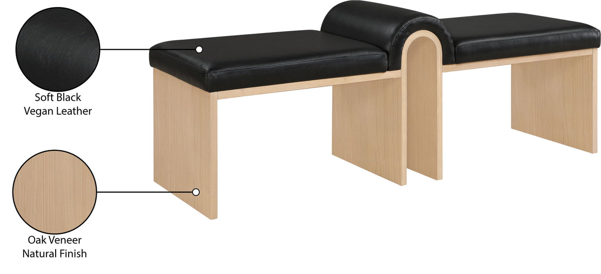 Delphine - Bench - Natural Base