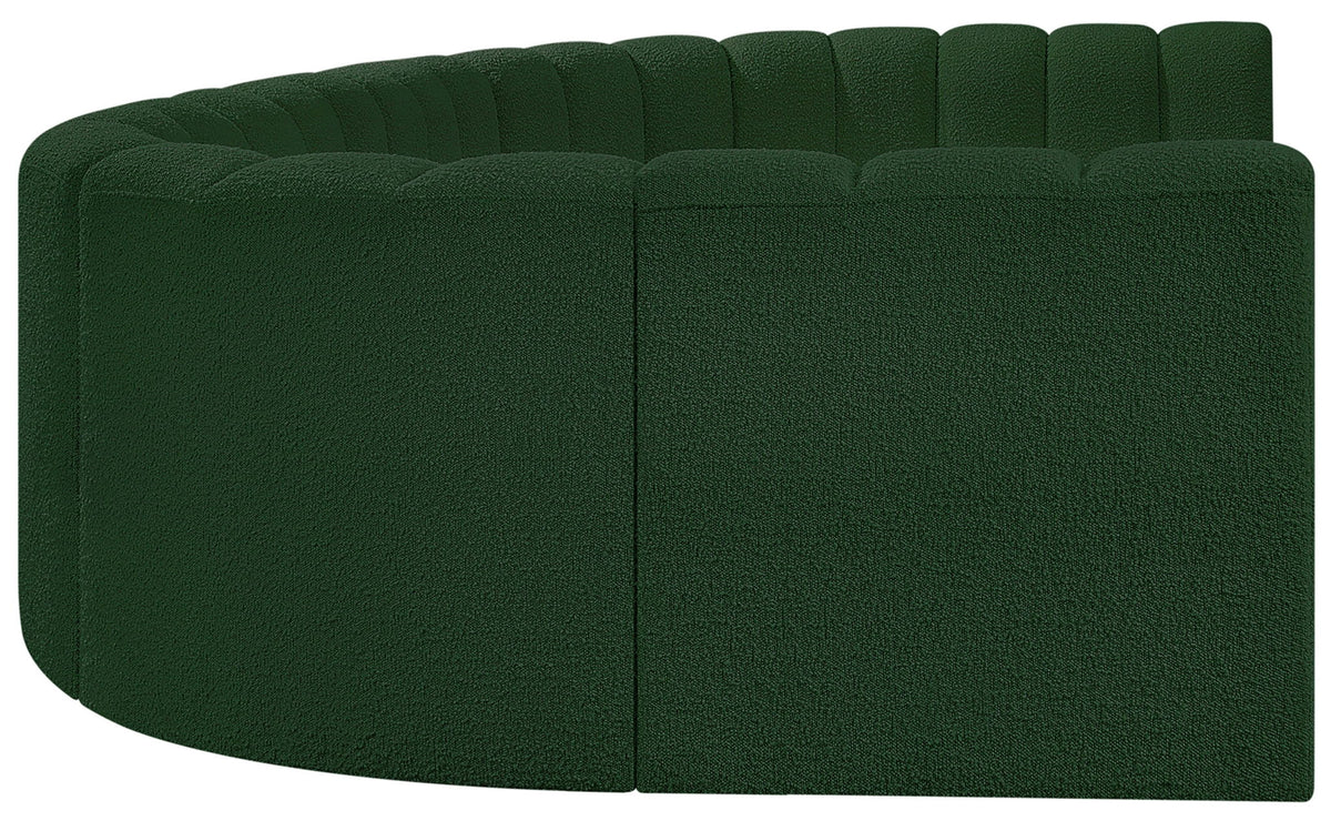 Arc - Boucle Fabric 8 Piece Modular Sofa