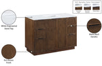 Willard - Engineered Stone And Solid Wood Bathroom Vanity