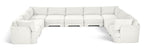 Hammond - Velvet Performance Fabric Upholstered 9 Piece Sectional