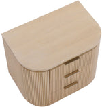 Astrid - Solid Wood And Oak Veneer Nightstand