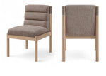 Eloura - Linen Textured Fabric Upholstered Dining Chair (Set of 2)