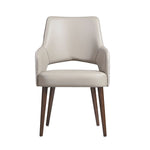 Manhattan Liora - Wood Upholstered Armchair