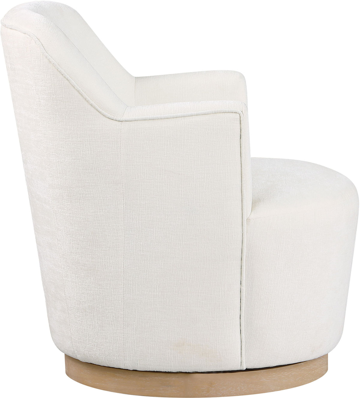 Clarita - Chenille Swivel Accent Chair