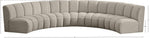 Infinity - 5 Piece Boucle Modular Sectional