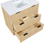 Willard - Engineered Stone And Solid Wood Bathroom Vanity