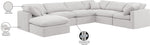 Indulge - Velvet 7 Piece Modular Sectional