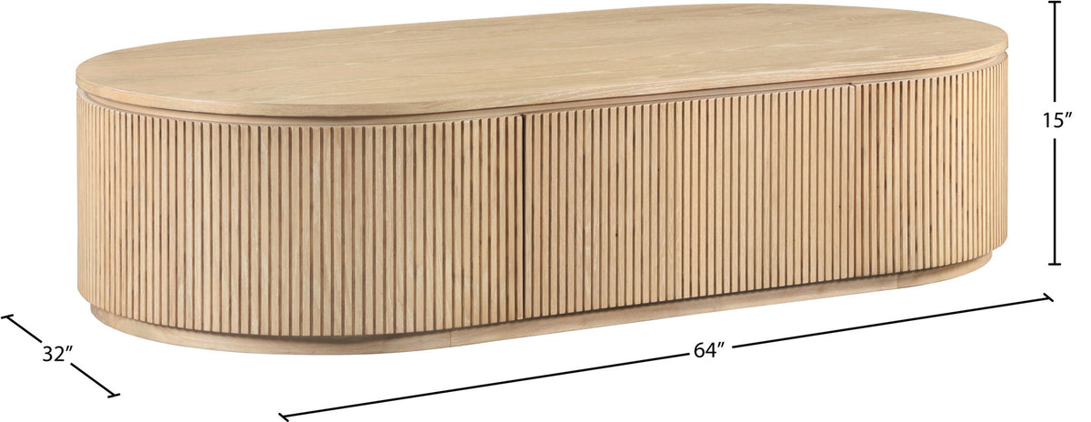 Moana - Rubberwood Coffee Table