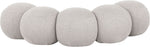 Apollo - Boucle Fabric Bench