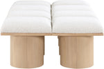 Pavilion - 8 Piece Modular Bench With Natural Base
