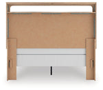 Kinlanni - 4 Pc. - Queen Panel Bed, Dresser, Mirror And Nightstand - Tan
