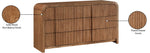 Fluted - Dresser