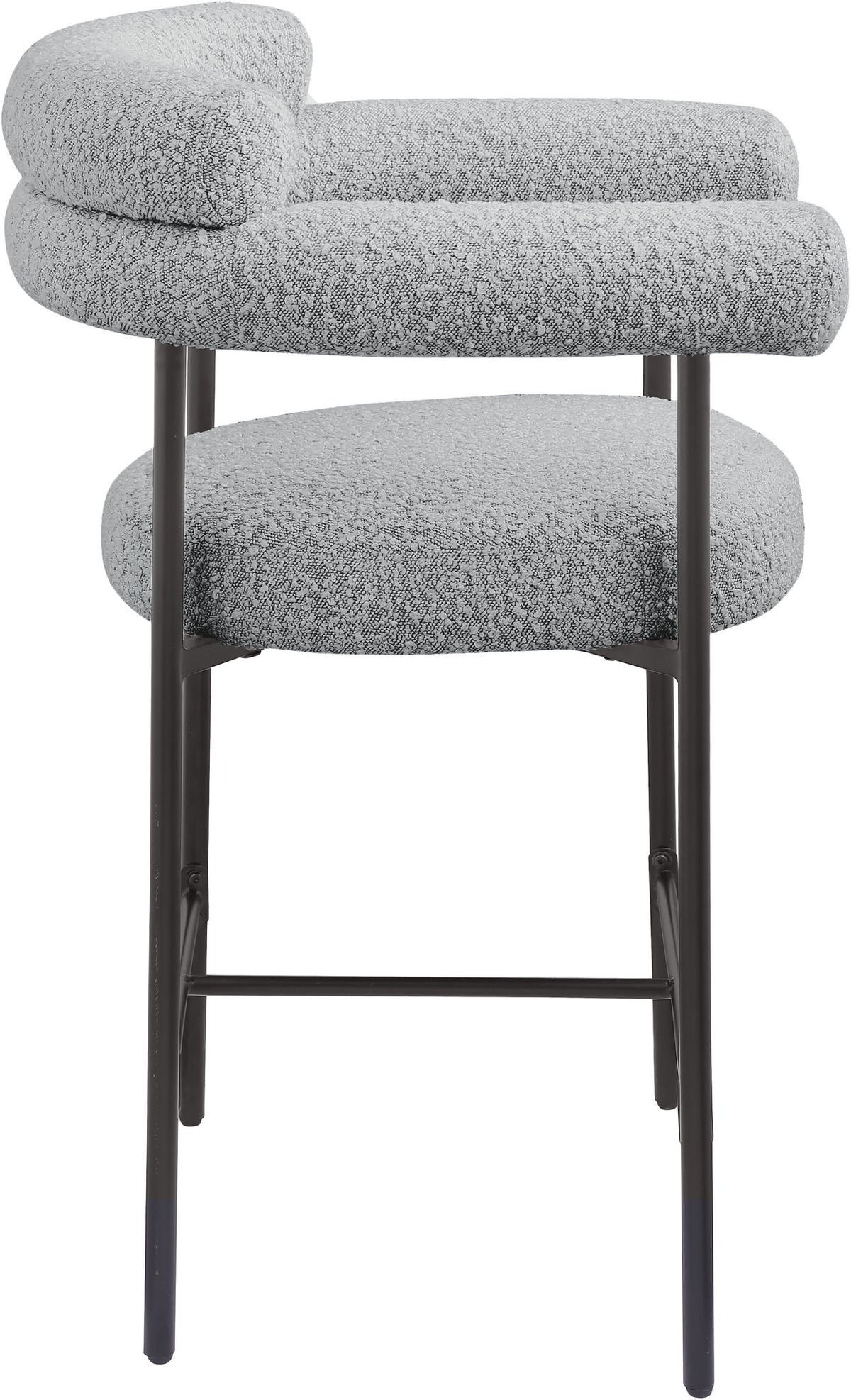 Blake - Counter Stool With Black Base (Set of 2)