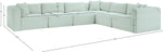 Shaggy - 6 Piece Modular Corner Sectional