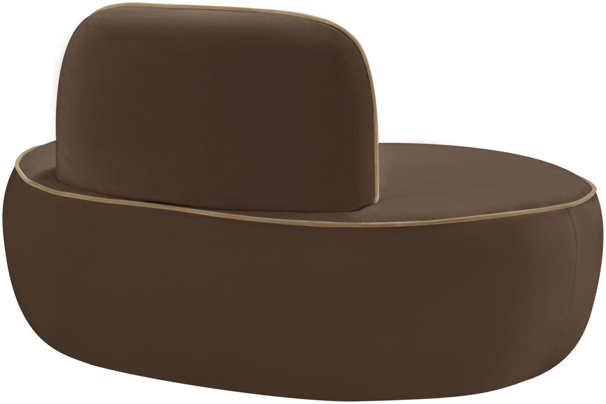 Swerve - Velvet Upholstered Chair