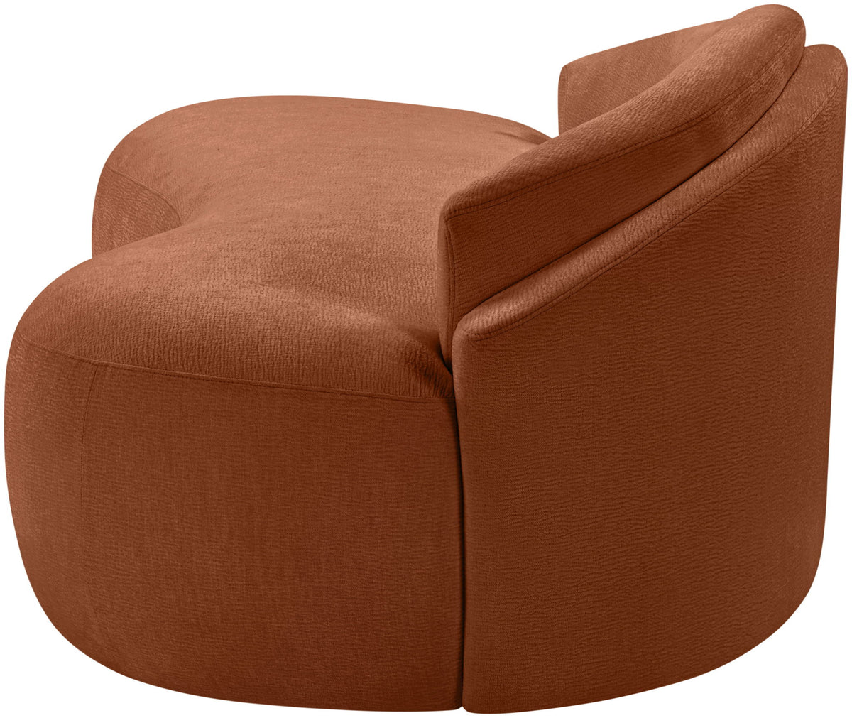 Caspian - Chenille Fabric Upholstered Loveseat