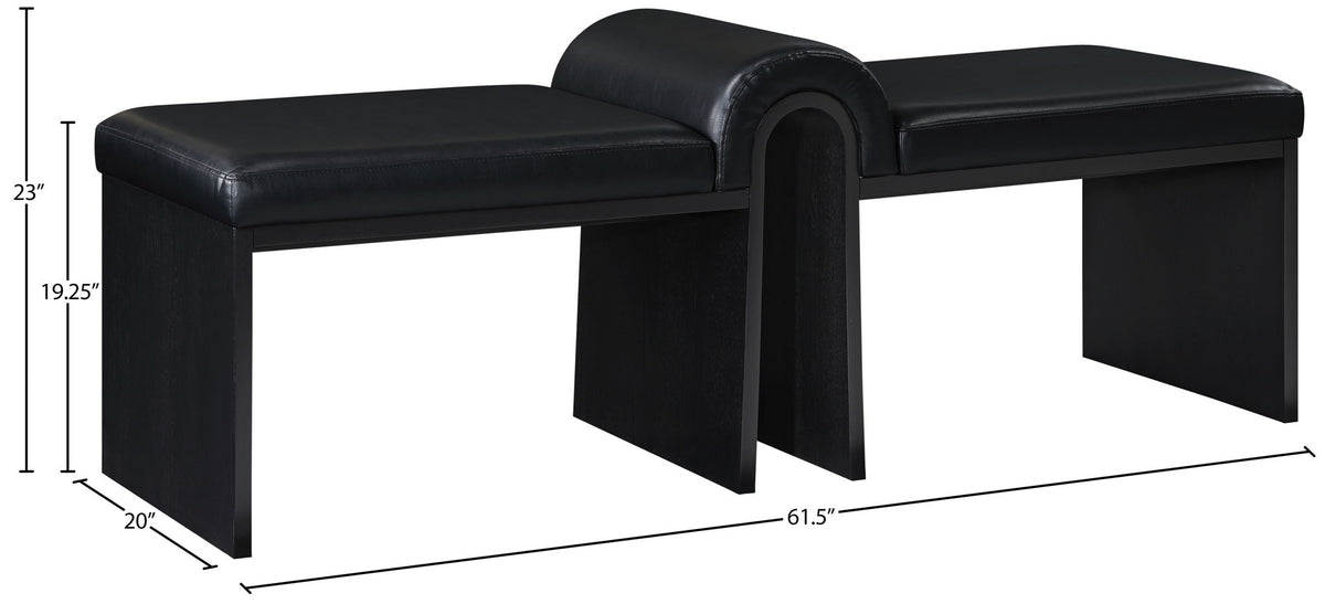 Delphine - Upholstered Bench