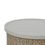 Pavilion - Powder Coated Metal Outdoor Conversation Set With Cushions
